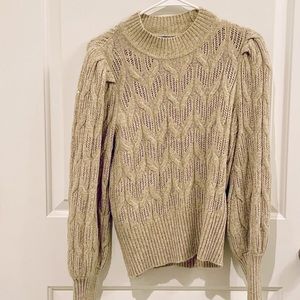 Express Shimmer Metallic Sweater